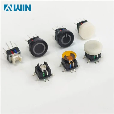 LED taustes poga