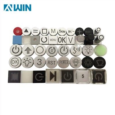 Plastmasas slēdža vāciņš izgaismotam taustes slēdzim