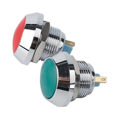 12mm Metal Mushroom Switch