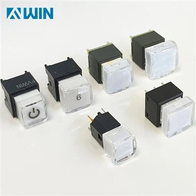 PCB stiprinājuma spiedpogas slēdzis